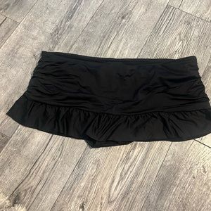 Apt 9 swim skirt, black, size XL